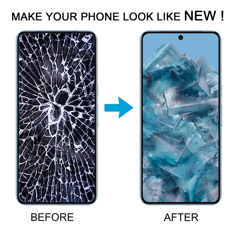 Écran LCD AMOLED d'origine pour Google Pixel 8 Pro GC3VE G1MNW, assemblage complet avec châssis et câble flexible pour capteur d'empreintes digitales (avec câble d'empreintes digitales)