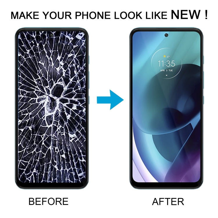 Écran LCD d'origine complet avec châssis pour Motorola Moto G71 5G (Original)