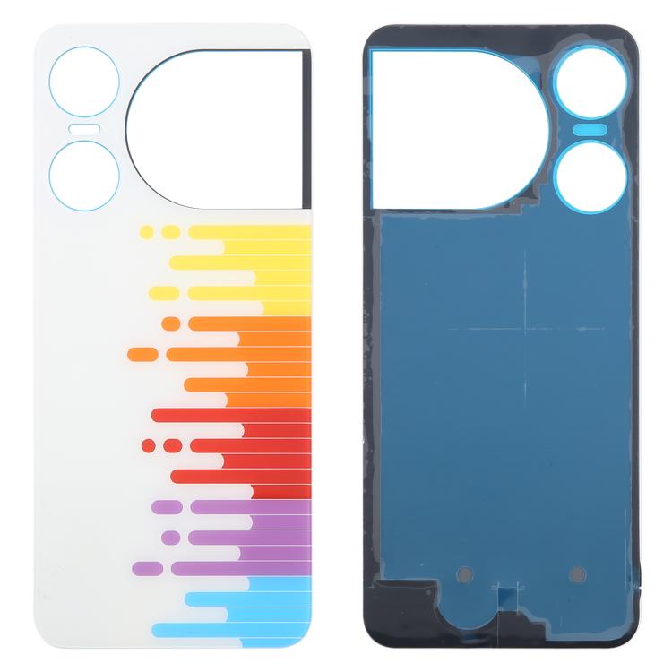 For ZTE nubia Music 2 Glass Battery Back Cover with Adhesive