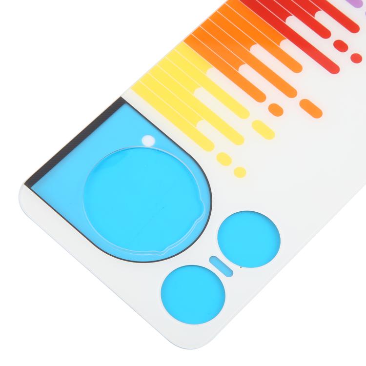 For ZTE nubia Music 2 Glass Battery Back Cover with Adhesive