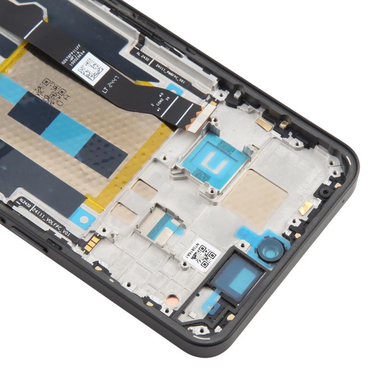 For Nothing Phone 3a A059 AMOLED Original LCD Screen Digitizer Full Assembly with Frame, For Nothing Phone 3a(Original,Black)