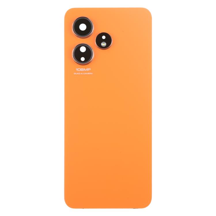 Cache arrière de batterie en verre pour Boost Celero 5G 2024 (orange) et (bleu)