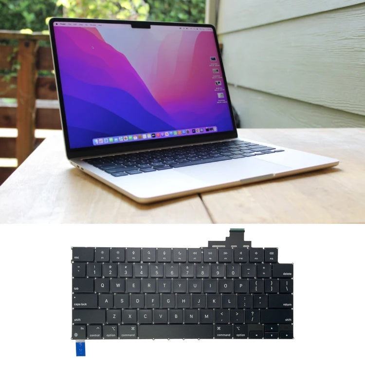 US Version Keyboard for MacBook Air M2 13 2022 A2681