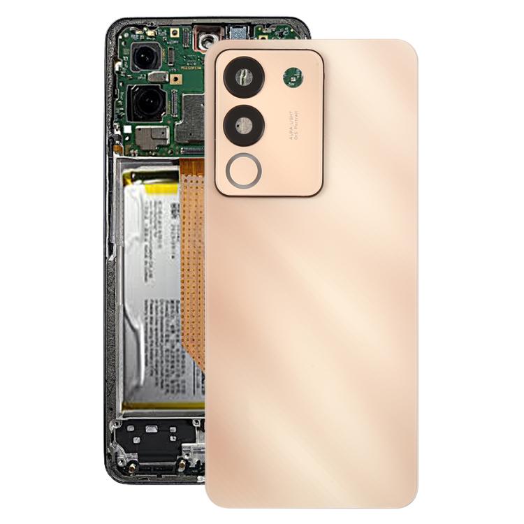 For vivo V29e Back Cover with Camera Lens Cover, For vivo V29e