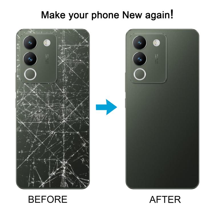 For vivo V29e Back Cover with Camera Lens Cover, For vivo V29e