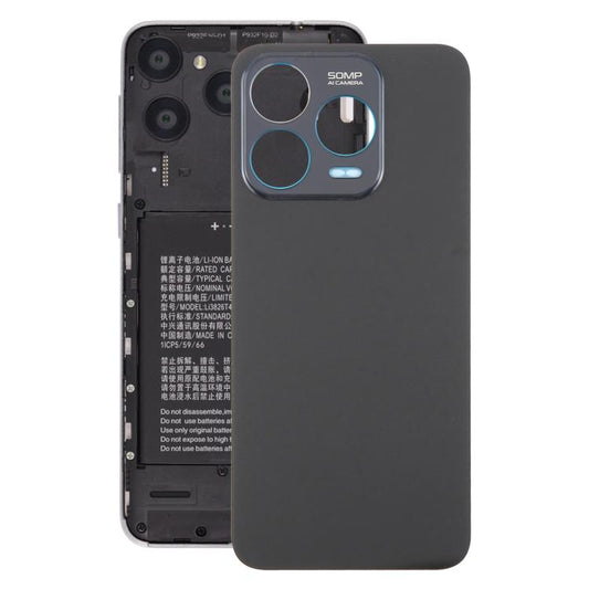 Coque arrière en verre avec adhésif pour ZTE Blade V70 (verre)