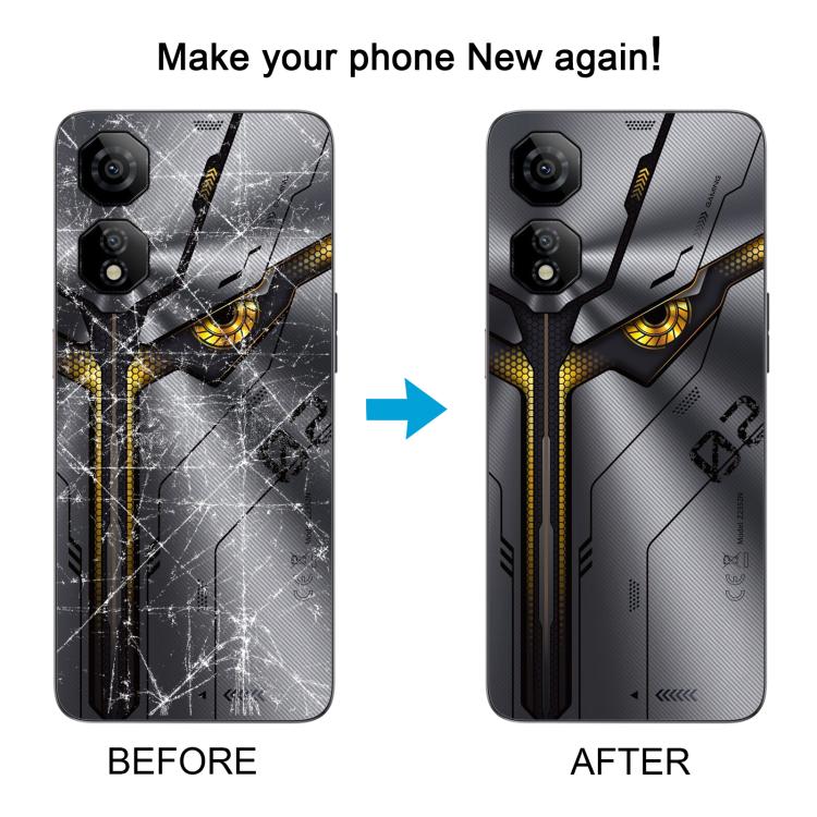 For ZTE nubia Neo 2 Z2352N Plastics Battery Back Cover with Adhesive, For ZTE nubia Neo 2