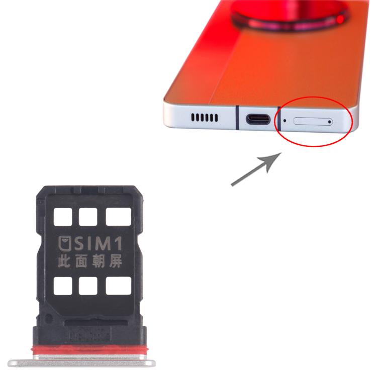 For ZTE nubia Z60 Ultra NX721J SIM + SIM Card Tray, For ZTE nubia Z60 Ultra