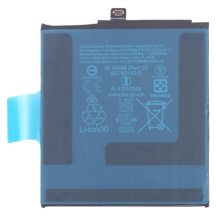 For Google Pixel 9 Pro 4700mAh Original Li-Ion Battery