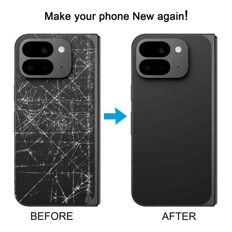 Coque arrière originale pour Google Pixel 9 Pro Fold avec cache objectif, pour Google Pixel 9 Pro Fold (Original)