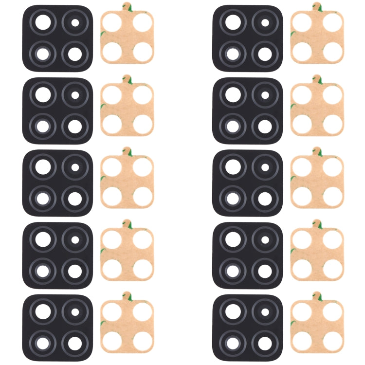 For OPPO A73 5G / A53 5G / A72 5G PDYM20 10pcs Back Camera Lens