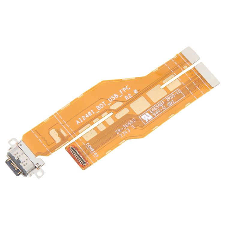 For Asus ROG Phone 8 Pro AI2401 AI2401_A Bottom Charging Port Flex Cable