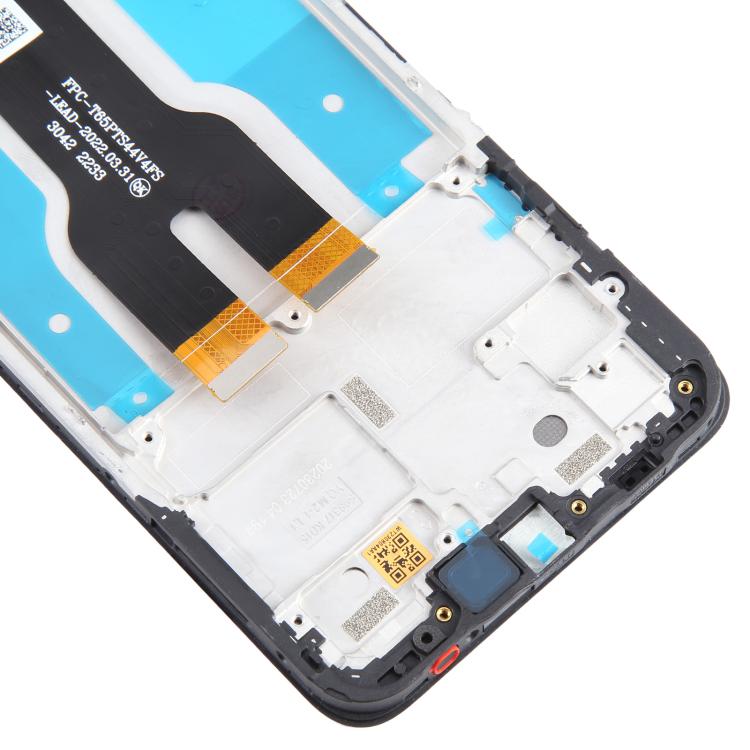 For T-Mobile REVVL 6X 5G LCD Screen Digitizer Full Assembly with Frame