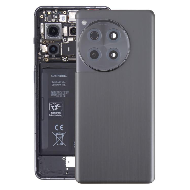 For OnePlus 12R Back Cover with Camera Lens Cover, For OnePlus 12R (with Camera Lens Frame)