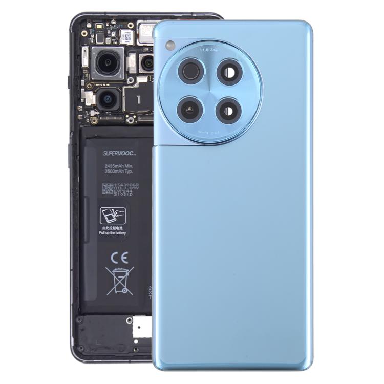 For OnePlus 12R Back Cover with Camera Lens Cover, For OnePlus 12R (with Camera Lens Frame)