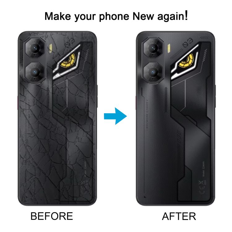 For ZTE nubia Neo 3 Plastic Battery Back Cover with Camera Lens Cover, For ZTE nubia Neo 3