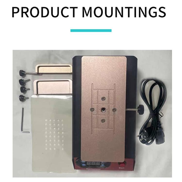 TBK-988Z 7 inch Mobile Phone LCD Separation Built-in Pump Vacuum Manual Separator