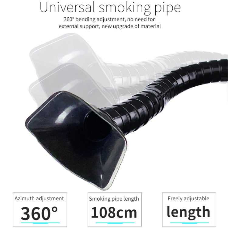 TBK618 220V Soldering Fume Extractor Industrial Soldering Iron Fume Laser Marking Fume Extractor Mobile Purifying Smoke Apparatus