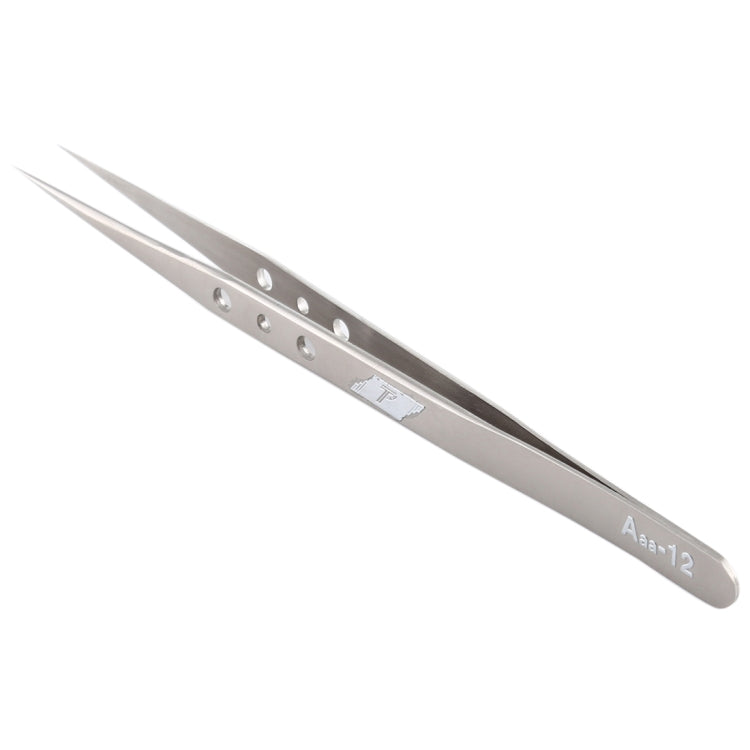 Aaa-12 Precision Repair Tweezers Long Pointed Stainless Steel