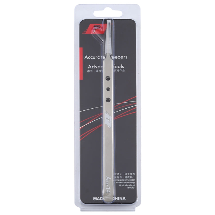Aaa-14 Precision Repair Tweezers Long Pointed Stainless Steel