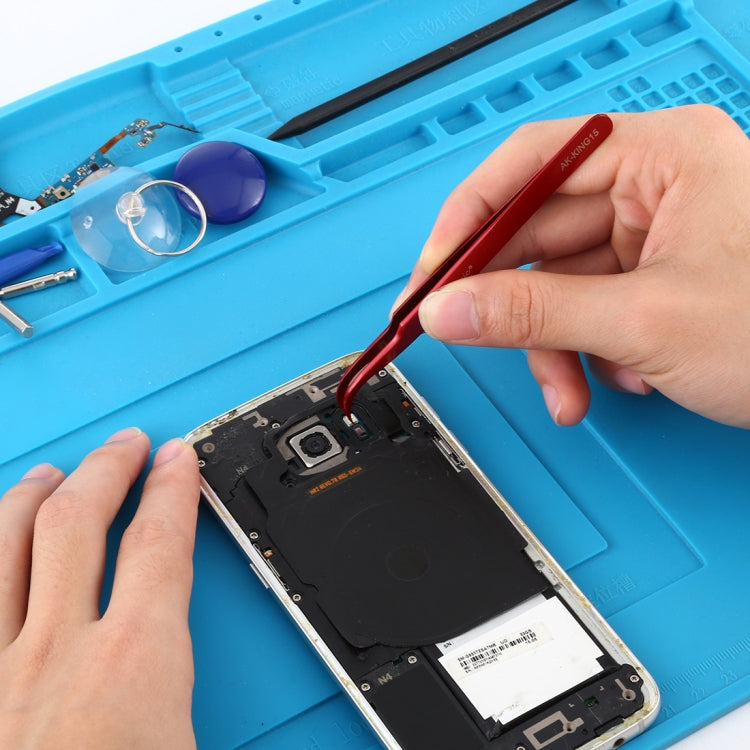 MECHANIC AK-KING15 Curved Tweezers High Tenacity Durable Tweezers