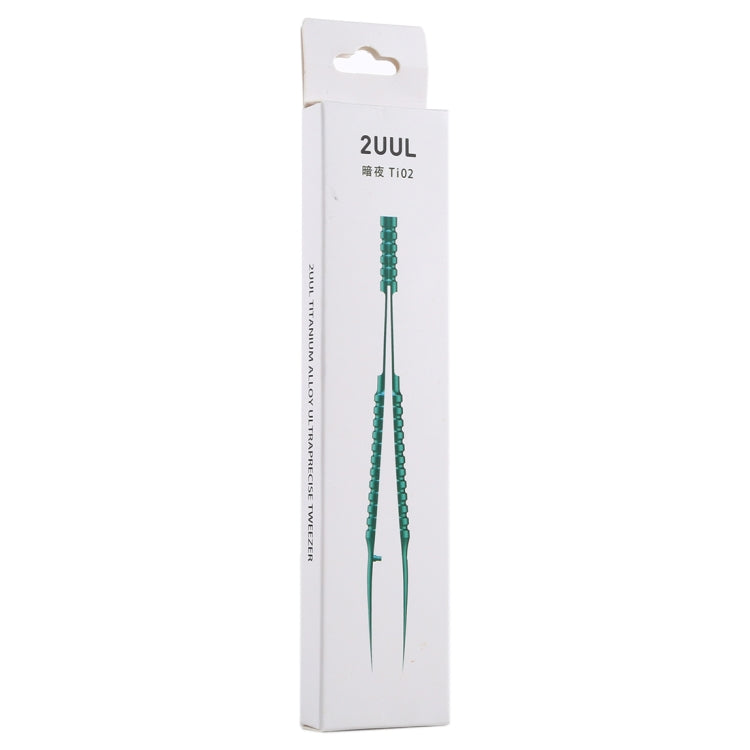 2UUL Ti02 Titanium Alloy Curved Tweezers
