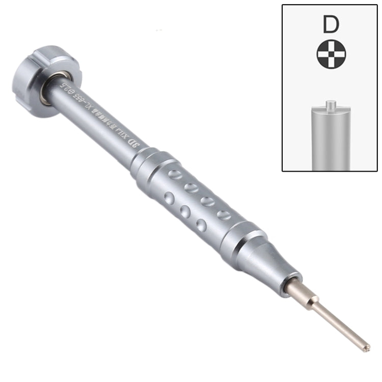XL-655 3D Non-slip Hollow Cross Tip Middle Bezel 2.5 Screwdriver