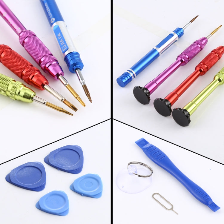 JIAFA 15 in 1 Repair Hand Tool Screwdriver Tool Kit For iPhone Series