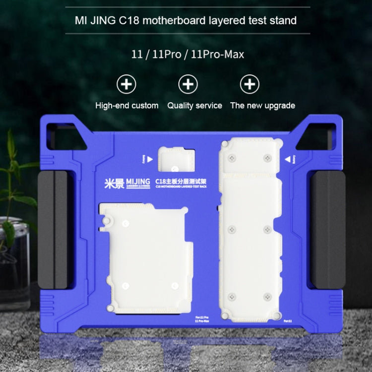 MiJing C18 Main Board Function Testing Fixture For iPhone 11 / 11 Pro / 11 Pro Max