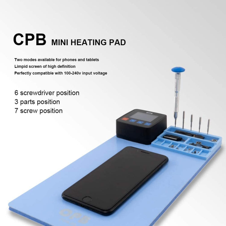 CPB CP300 LCD Screen Heating Pad Safe Repair Tool, US Plug