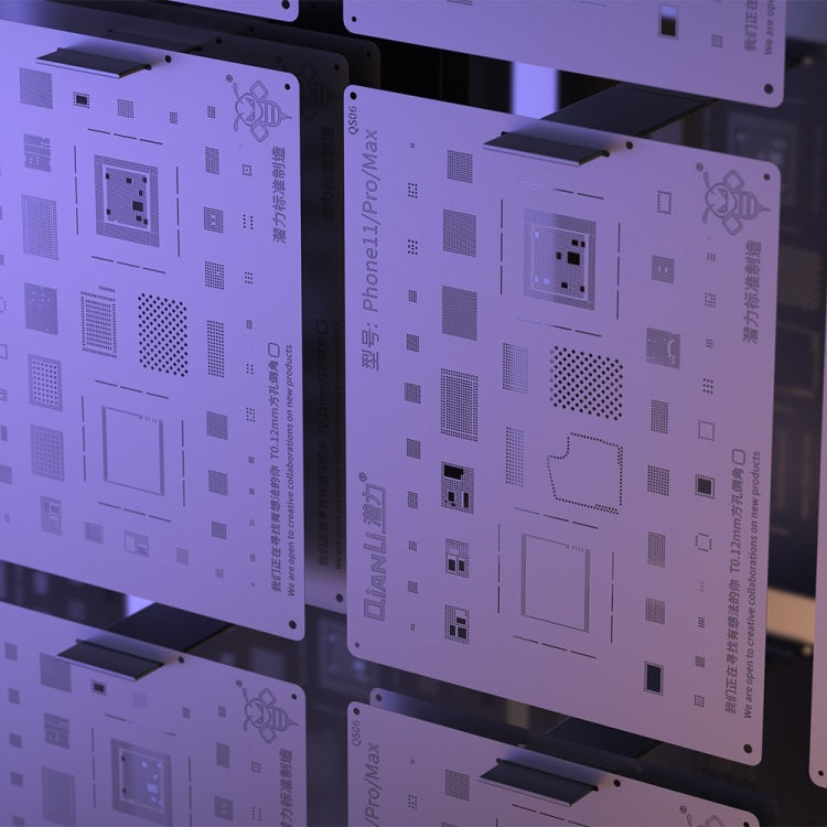 Qianli QS02 Bumblebee Stencils BGA Reballing Planting Tin Plate For iPhone 6s/6s Plus