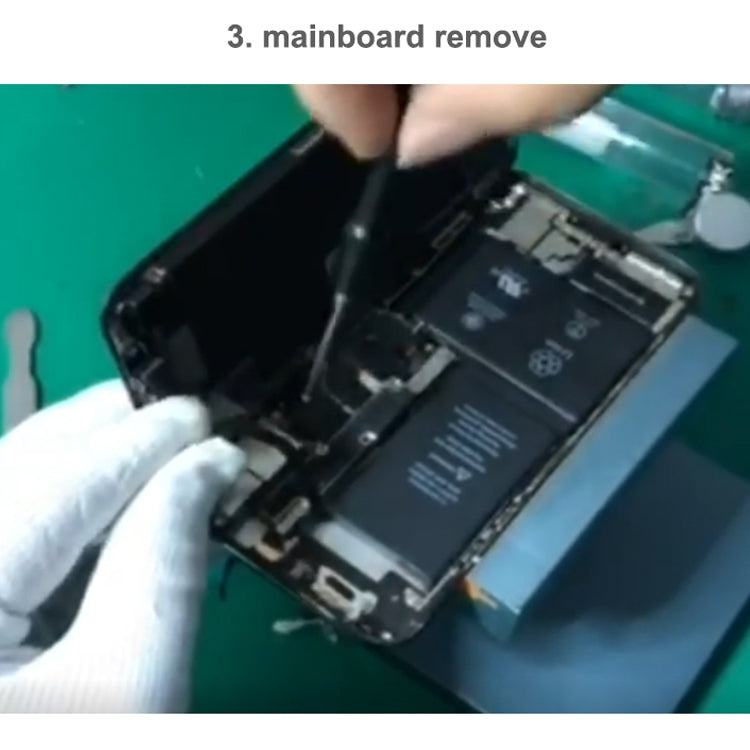 XHZC-125 360 Degrees Rotating Multifunction PCB Fixture Mainboard Repair Holder + 4 in 1 Metal Crowbar Set