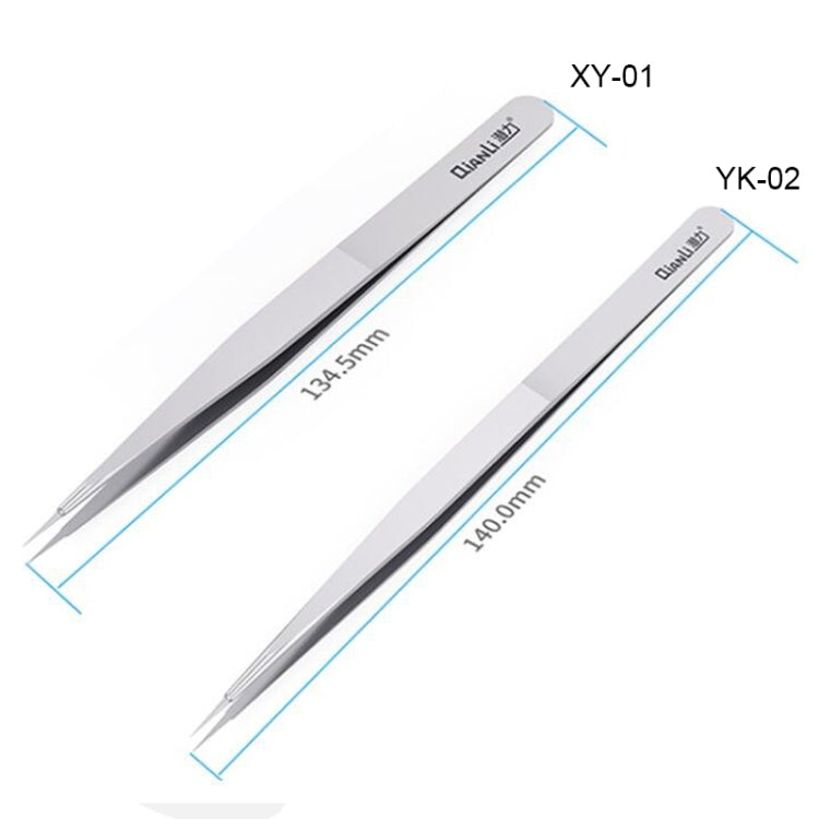 Qianli iNeezy YK-02 Stainless Steel Extra-sharp Thickened Tweezers Pointed Tweezers