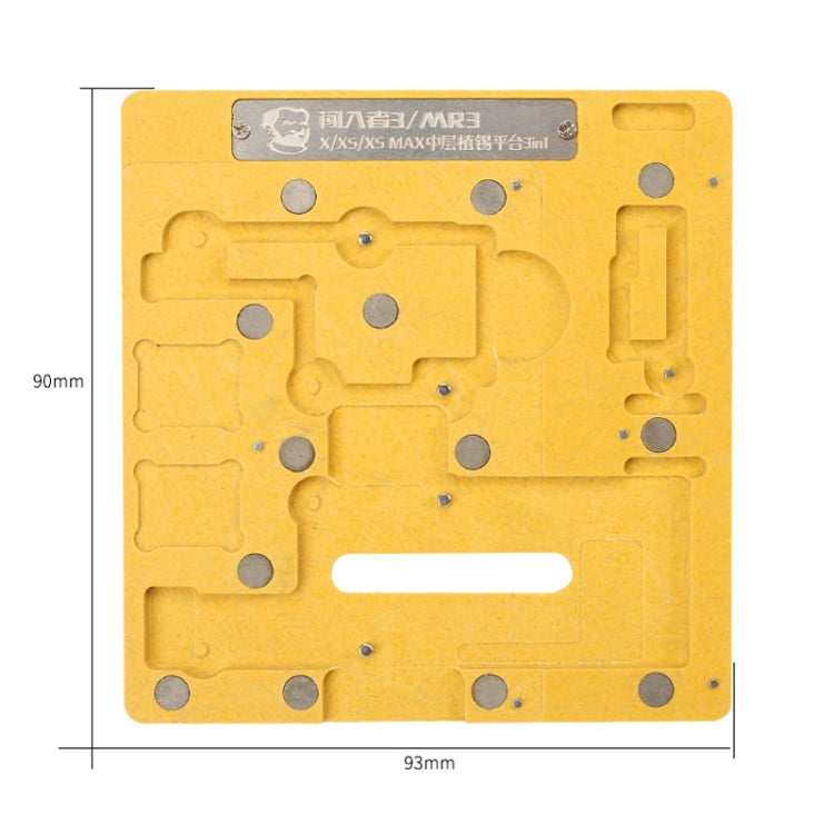 MECHANIC MR3 3 in 1 Mid-Layer Planting Tin Platform for iPhone X/XS/XS Max