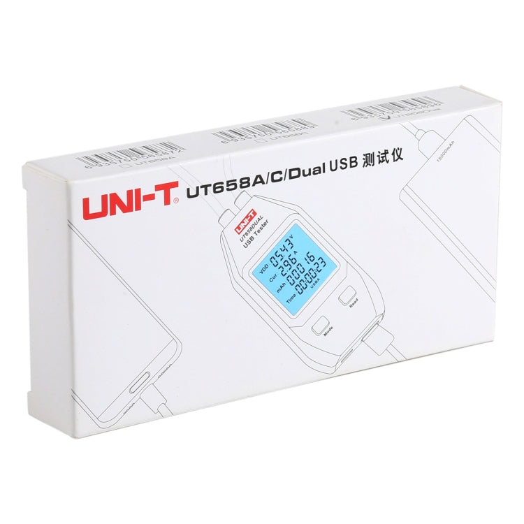 UNI-T USB Voltmeter Ammeter Tester UT658DUAL
