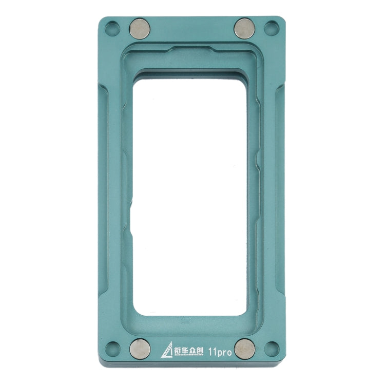 Magnetic LCD Screen Frame Bezel Pressure Holding Mold Clamp Mold For iPhone 11 Pro