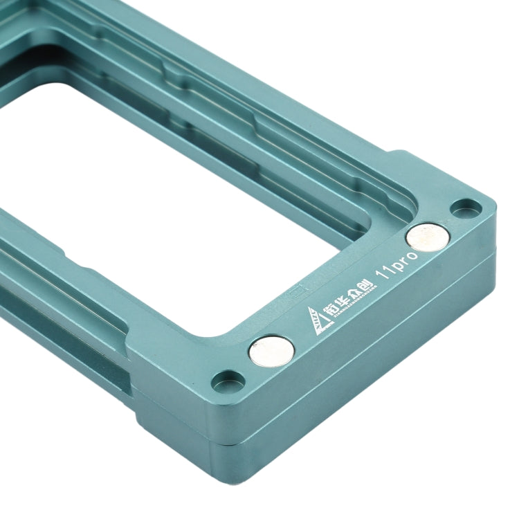 Magnetic LCD Screen Frame Bezel Pressure Holding Mold Clamp Mold For iPhone 11 Pro