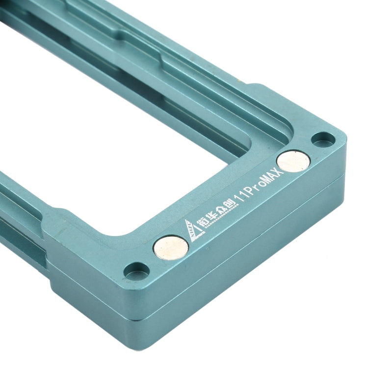 Magnetic LCD Screen Frame Bezel Pressure Holding Mold Clamp Mold For iPhone 11 Pro Max