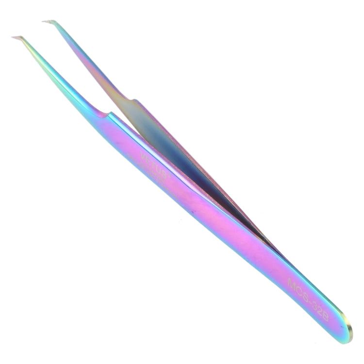 Vetus MCS-32B Bright Color Curved Tweezers