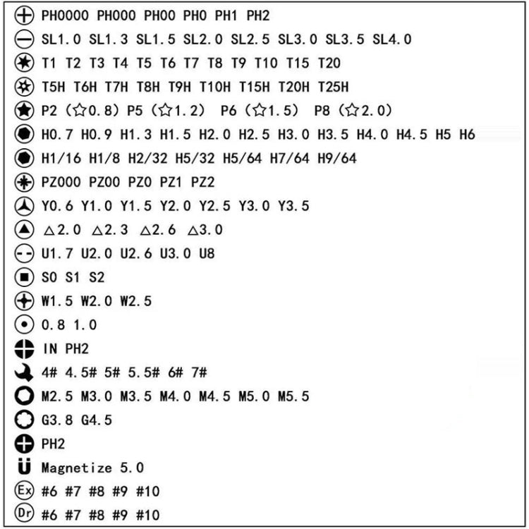 138 in 1 DIY Mobile Phone Disassembly Tool Clock Repair Multi-function Tool Screwdriver Set