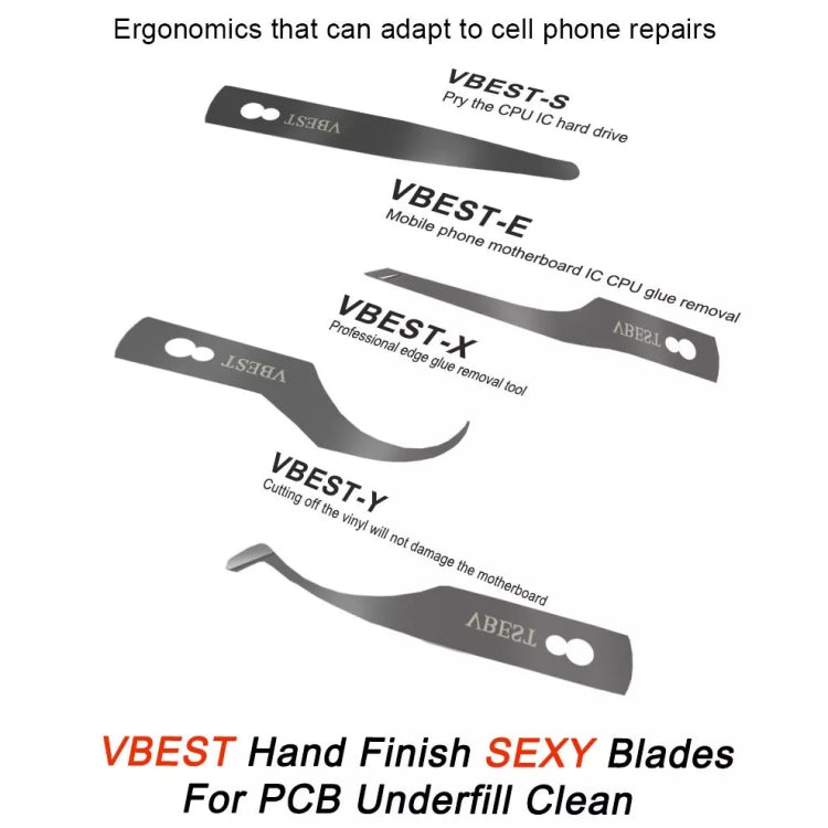 BEST BST-69A+ CPU Chip Remove Glue Tools DIY Carving Knife