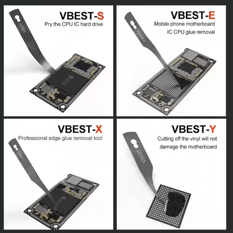 BEST BST-69A+ CPU Chip Remove Glue Tools DIY Carving Knife