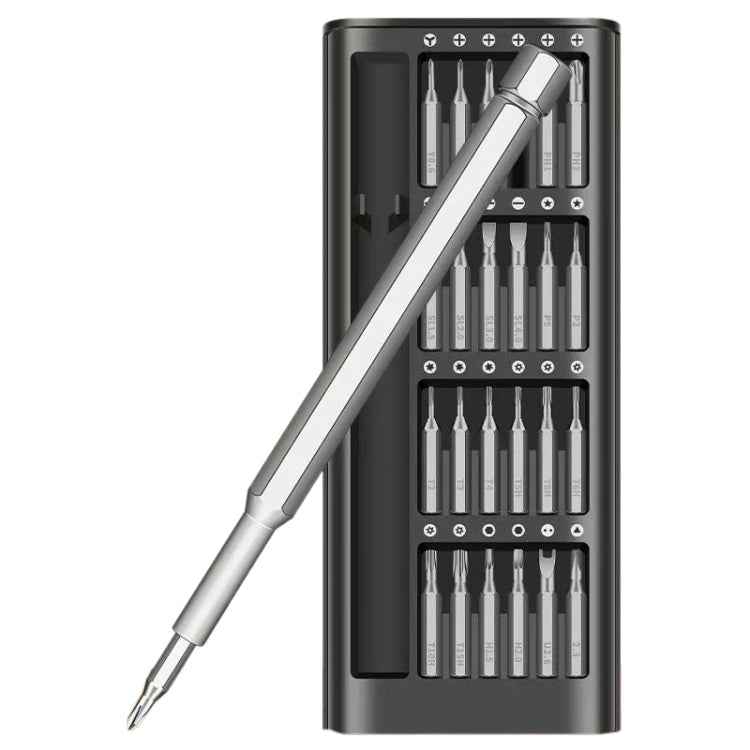 25 in 1 Screwdriver Set Magnetic Repair Tools, Aluminum Alloy Handle, 25 in 1