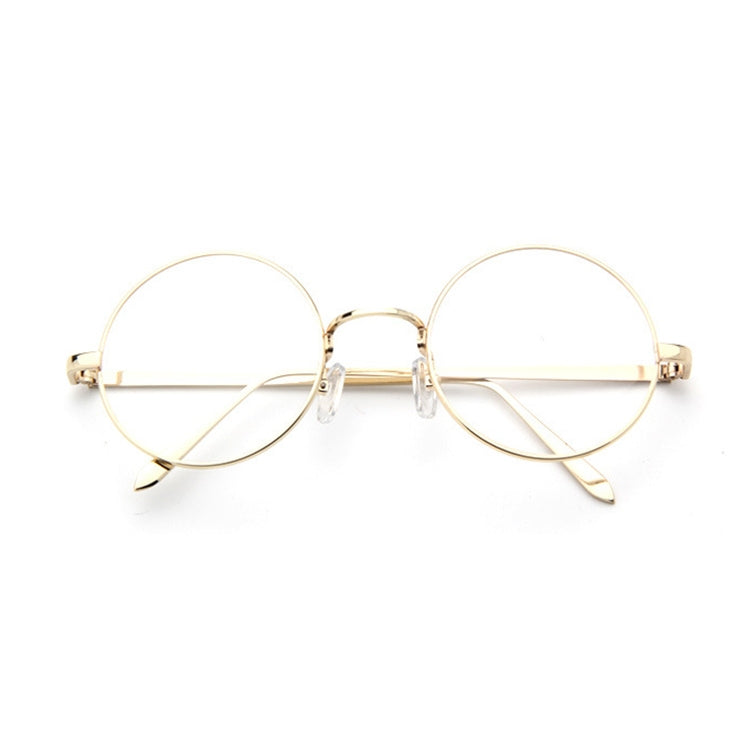 Round-Framed Glasses Small Fresh, Bronze, Gun gray, Round-Framed Glasses, Golden, Silver