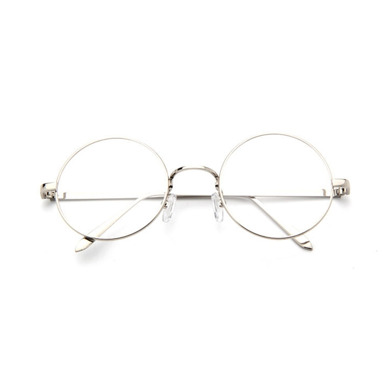 Round-Framed Glasses Small Fresh, Bronze, Gun gray, Round-Framed Glasses, Golden, Silver