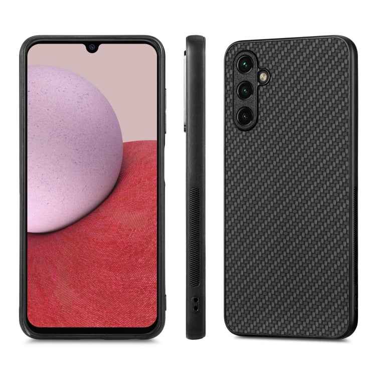 Carbon Fiber Texture Leather Back Cover Phone Case, For Samsung Galaxy A14 5G, For Samsung Galaxy A22 4G, For Samsung Galaxy A22 5G, For Samsung Galaxy A32 5G, For Samsung Galaxy A54 5G
