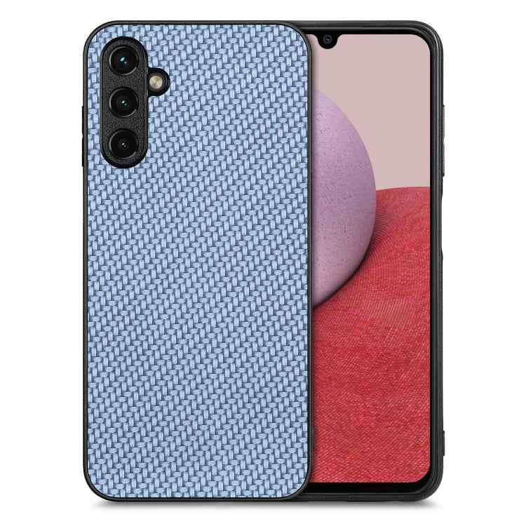 Carbon Fiber Texture Leather Back Cover Phone Case, For Samsung Galaxy A14 5G, For Samsung Galaxy A22 4G, For Samsung Galaxy A22 5G, For Samsung Galaxy A32 5G, For Samsung Galaxy A54 5G