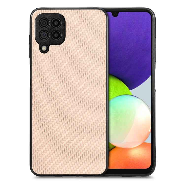 Carbon Fiber Texture Leather Back Cover Phone Case, For Samsung Galaxy A14 5G, For Samsung Galaxy A22 4G, For Samsung Galaxy A22 5G, For Samsung Galaxy A32 5G, For Samsung Galaxy A54 5G