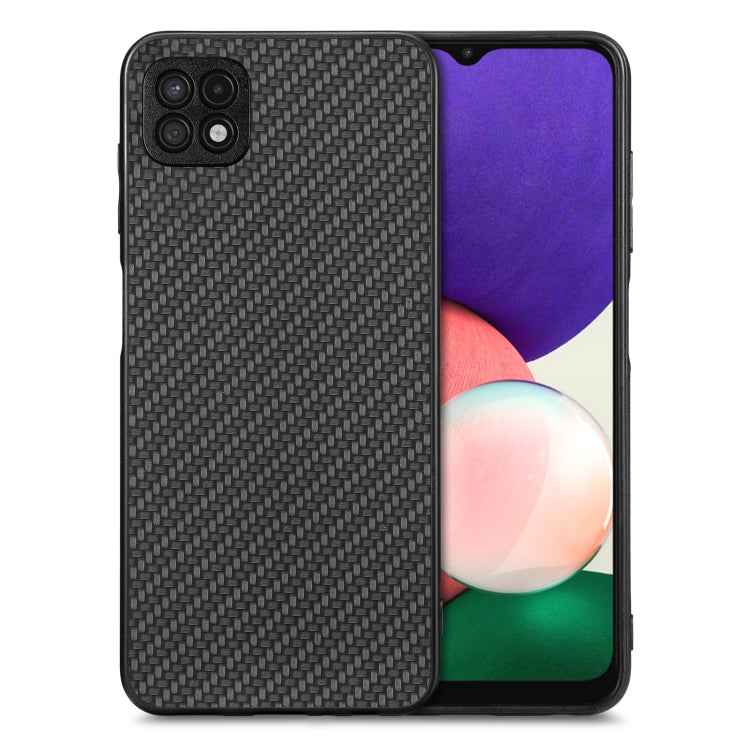 Carbon Fiber Texture Leather Back Cover Phone Case, For Samsung Galaxy A14 5G, For Samsung Galaxy A22 4G, For Samsung Galaxy A22 5G, For Samsung Galaxy A32 5G, For Samsung Galaxy A54 5G