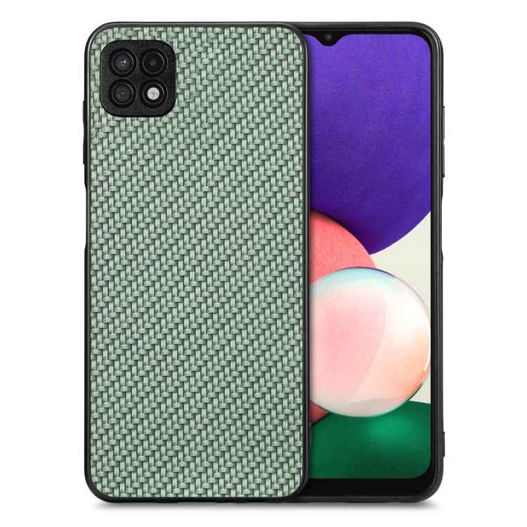 Carbon Fiber Texture Leather Back Cover Phone Case, For Samsung Galaxy A14 5G, For Samsung Galaxy A22 4G, For Samsung Galaxy A22 5G, For Samsung Galaxy A32 5G, For Samsung Galaxy A54 5G